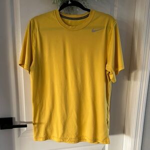 Nike Yellow Short Sleeve Tee